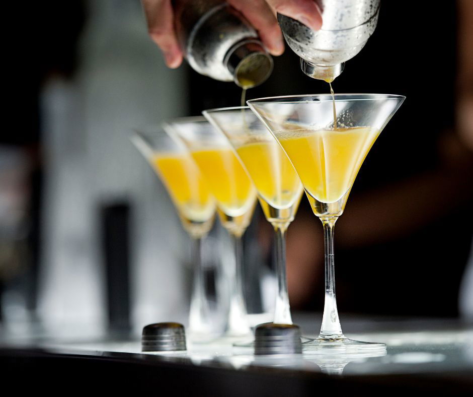 Line of Cocktails