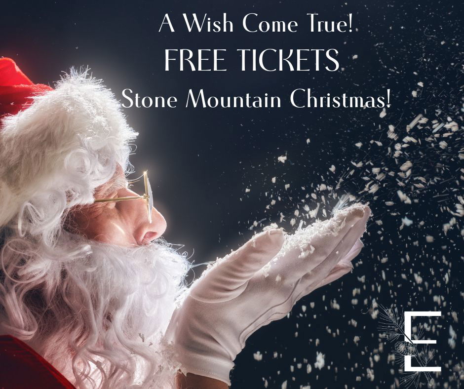 Santa Blowing Snowflakes